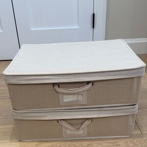 Pottery Barn Kids Canvas Storage Bins